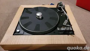 Dual 1237 A Plattenspieler mit neuem Holzgehäuse in top Zustand