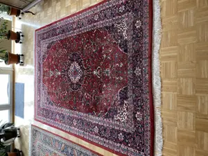 Toller großer Orientteppich mit Zertifikat (Handgeknüpft, Indien, Maharadja)