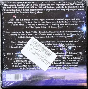 Rush - Across the Airwaves 1974-1980, 4xCD neu und versiegelt Bild 2