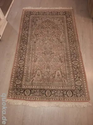 Teppich Seide Keschan Handgeknüpft 