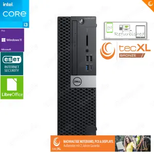 Dell OptiPlex 5070 SFF - i3-8100 4x3.60GHz 16GB 512GB-SSD 