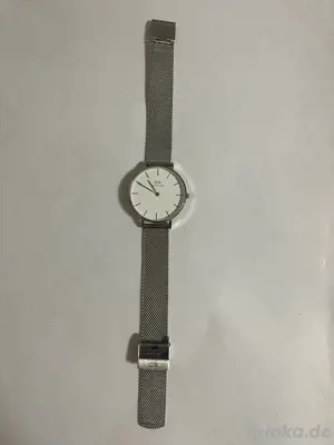 Klassische Daniel Wellington Armbanduhr - Damen  Echtsilber