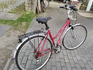 3 Fahrräder, Damenrad, Mountainbike,  je 40.-