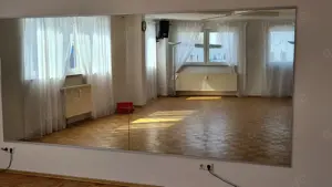Großer Tanzspiegel (340 x 150 cm)   ideal für Tanzschule, Studio oder Fitnessraum
