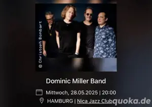 Dominic Miller Band konzert