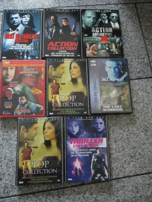 8 DVD Paket auf jeder Box sind 3 oder 4 Filme