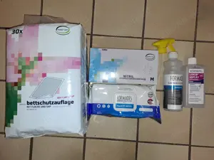 Pflegebox - Pflegehilfsmittel - Pflegeset