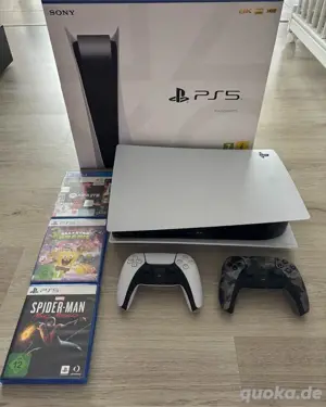 Playstation5 inkl Spiele, OVP 