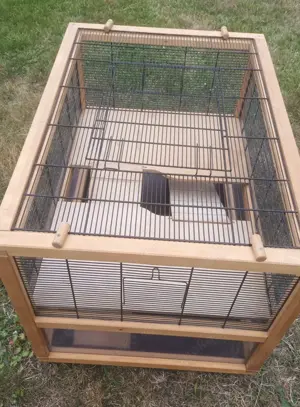 Fast neuer Kleintierkäfig Bild 9