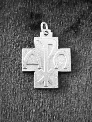 Papst Franziskus Segensmedaille in Kreuzform Andenken Katholische Kirche Vatikan  Bild 2