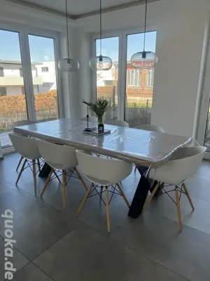 Esszimmerstühle im modernen Design   Set aus 8 Stühlen