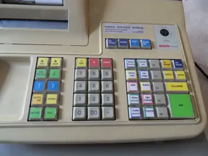 Registrierkasse Sanyo ECR338 Bild 3