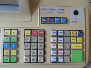 Registrierkasse Sanyo ECR338 Bild 4