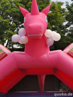 Einhorn Hüpfburg Mieten Leihen Leichlingen 