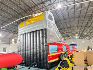 Feuerwehr Hüpfburg Rutsche Mieten Leihen