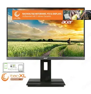 Monitor -  Acer B246HYLBymiprx - 23.8" Full-HD IPS 1920x1080 - Lautsprecher, VGA, HDMI, Display PORT