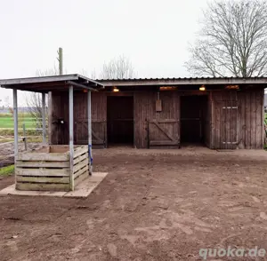 Ein Offenstall Platz in privatem Selbstversorger Stall   privater Haltergemeinschaft