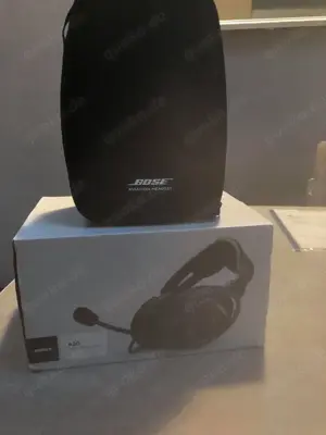 Bose A20 aviation Headset mit doppelstecker und bluetooth