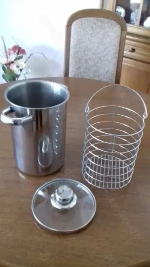 Spargel- u. Spaghetti-Topf aus Edelstahl Bild 2