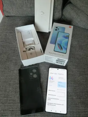 Redmi Note 12 Pro 5G, Midnight Black, 128GB, wie neu, Dual-SIM