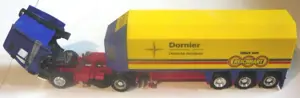 Herpa 1:87 2 LKW MAN F2000 Zugmaschine MB SK1850 Glastransporter Bild 6