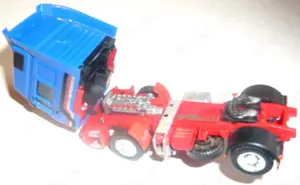 Herpa 1:87 2 LKW MAN F2000 Zugmaschine MB SK1850 Glastransporter Bild 11