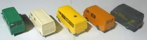 Wiking alt 1:87 5 Lieferwagen Kleinbus MB 207 MB L406 VW LT28 Bild 4