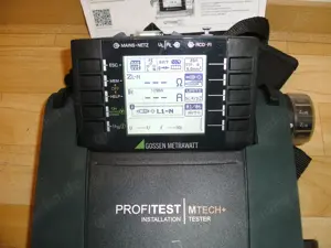 GOSSEN Metrawatt Profitest MTECH + Installationstester TOP! Bild 2