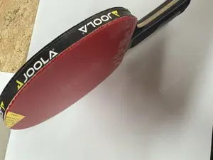 Tischtennisschläger Boer Hybrid WRB Carbon, Kokutaku Tuple Beläge neu Bild 3
