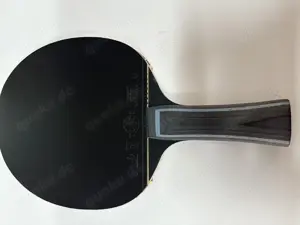 Tischtennisschläger Boer Hybrid WRB Carbon, Kokutaku Tuple Beläge neu Bild 6