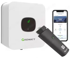 Growatt MIC 800TL-X Solar-Wechselrichter mit Wifi-Stick