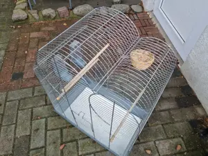 gebrauchter Vogelkäfig