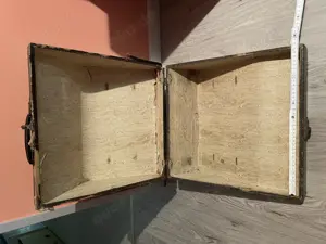 Akkordeonkoffer antik restaurierungbedürftig Bild 2