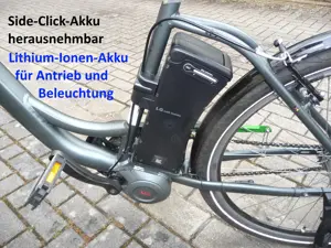 E-Bike,Pedelec,28 er Damenrad,Mittelmotor,Dreigang-Nabe,NEUWERTIG                               Bild 2