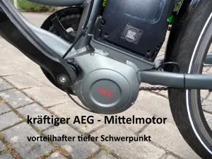 E-Bike,Pedelec,28 er Damenrad,Mittelmotor,Dreigang-Nabe,NEUWERTIG                               Bild 4