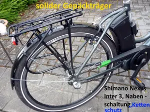 E-Bike,Pedelec,28 er Damenrad,Mittelmotor,Dreigang-Nabe,NEUWERTIG                               Bild 10