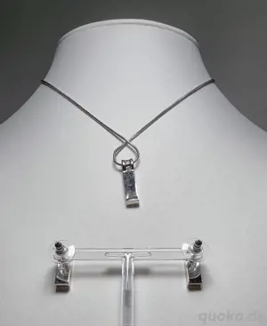 O.Weber Halskette Anhänger & Ohrringe | Schmuckkonvolut | Nachlass | Schmuck Bild 2