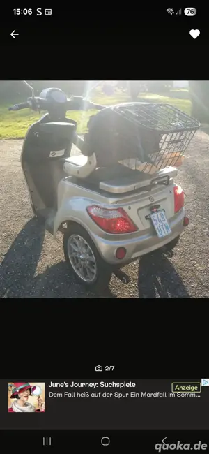 Senioren Elektromobil Scooter