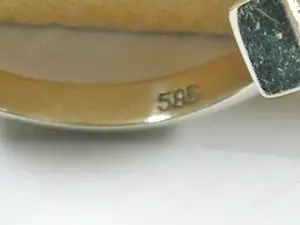 2x Ring Größe 19 - 60 585 Gold Brillanten Chromdiopsid ab 390,- Bild 10