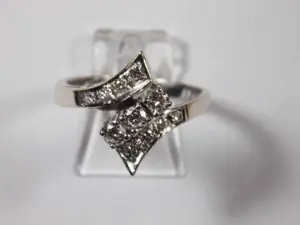 2x Ring Größe 19 - 60 585 Gold Brillanten Chromdiopsid ab 390,- Bild 7