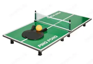 Verkaufe neue Mini Tischtennisplatte mit Schlägern und Netz 5-tlg