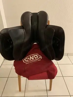 CWD 2Gs TR Springsattel Braun 17  Gebraucht Sehr Gut Erhalten Bild 5