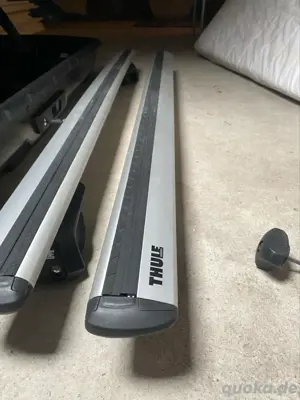 Thule Dachträger Raised Rail Evo WingBar Evo Silber