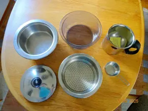 Dampfgarer und andere hochwertige Töpfe, nicht für Induktion