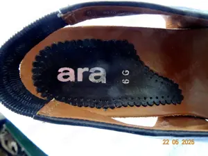 Schicke Damen Sandale mit Absatz Gr. 6 G Bild 3
