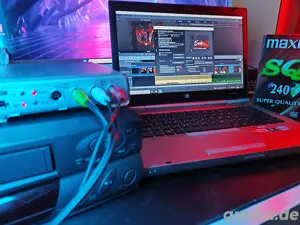selbst VHS Videokassetten digitalisieren, mit dem Mietgeräte-Set