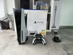 PlayStation 5 Disc sony PS5 wie neue spielkonsole mit OVP + 2 kontrollern und samlung videospiel