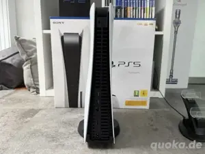 PlayStation 5 Disc sony PS5 wie neue spielkonsole mit OVP + 2 kontrollern und samlung videospiel Bild 3