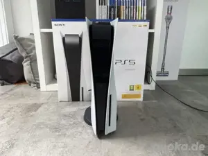 PlayStation 5 Disc sony PS5 wie neue spielkonsole mit OVP + 2 kontrollern und samlung videospiel Bild 2