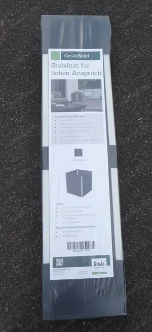 Hochbeet GroJa Solid Cube, Pflanzkübel, Garten Beet Blumenkasten Pflanzkasten Stecksystem 70 x 70 cm Bild 4